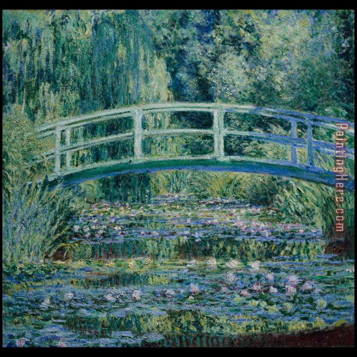 Claude Monet Water Lilies And Japanese Bridge